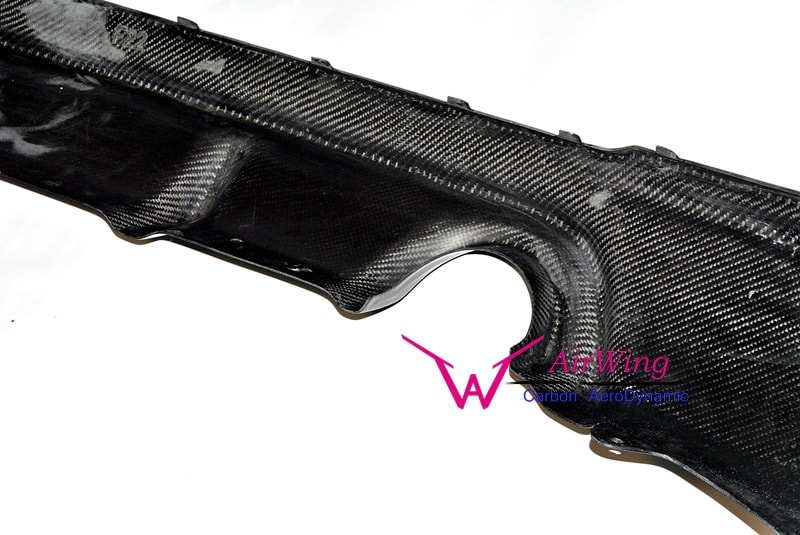 F22 - 3D Design style Carbon Rear Diffuser 6